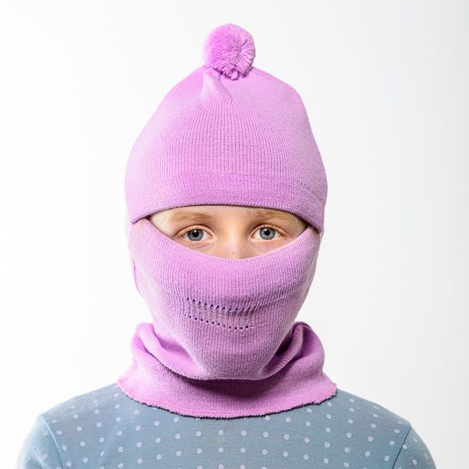 Hovedbilde Lue 2-7 år akryl rosa (medlemspris 250,-)